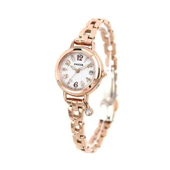 【新品】シチズン CITIZEN 腕時計 レディース KL0-561-17 ウィッカ ソーラーテック電波時計 ブレスライン wicca