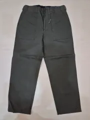 エンジニアードガーメンツ ヘビーリップストップ ファティーグ パンツ DARK OLIVE (S)