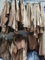 天然染料染め 柿渋染め 服 まとめ売り 100点