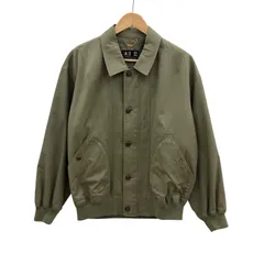 DAKS ダックス コットンスウィングトップ カーキ Lサイズ ハリントンジャケット メタルタグ ゴルフウェア【ZK72】