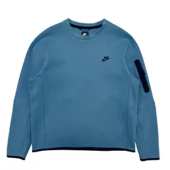 古着 ナイキ NIKE テックフリースクルースウェット トレーナー クリーニング済み メンズXXL ライトブルー