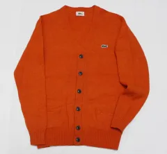 ラコステ 日本版 メンズ 90 ウール カーディガン きれい/C06