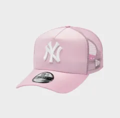 ニューエラ 9FORTY ピンク ニューヨーク・ヤンキース メッシュキャップ