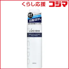 【 新品 未開封 】 マンダム LUCIDO(ルシード) 白髪用整髪フォームグロス&ハード(185g) 〔スタイリング剤〕 未使用 送料無料のサムネイル