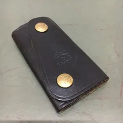 イタリア製　IL BISONTE　キーリング　USED　12531