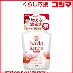 【 新品 未開封 】 LION hadakara（ハダカラ） ボディソープ 泡で出てくるタイプ フローラルブーケ 本体 未使用 送料無料