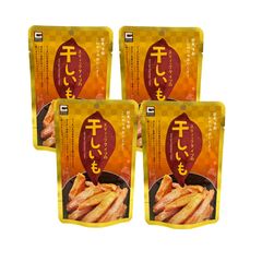 源清田商事 熟成焼き干し芋 60g x 4袋 ねっとり完熟スティックタイプ 便利な小分けサイズ クリックポストで発送
