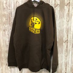 タ　デッドストック Reprezent（リプレゼント）　裏起毛　パーカー　ブラウン　XL