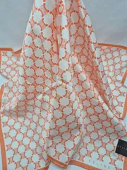 【新品】CELINE レディースハンカチ大判サイズ ミニスカーフ おひざ掛け