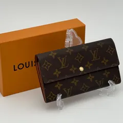 【美品】ルイヴィトン ポルトフォイユ サラ モノグラム 長財布 カード入れ2枚