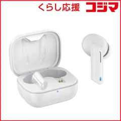 【 新品 未開封 】 カシムラ 完全ワイヤレス ステレオイヤホン AAC 対応 ホワイト [ リモコン･マイク 対応 / ワイヤレス ( 左右分離 ) / Bluetooth ] BL-114 未使用 送料無料のサムネイル