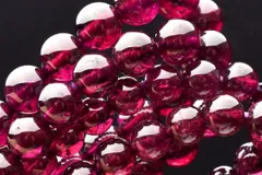 芳醇カラー◇高品質 ロードライトガーネット　7.5mm　ブレスレット 1個売り パワーストーン 天然石 _B1550-75