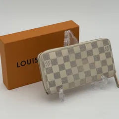 【美品】ルイヴィトン ダミエ アズール ジッピー ウォレット