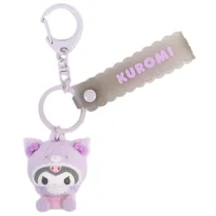 クロミ 立体キーホルダー 自立できる クマ かわいい 着ぐるみ感 サンリオ sanrio キャラクター