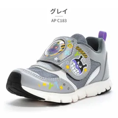 【正規品取扱店･新品】 moonstar スニーカー キッズ 子供靴 アンパンマン AP C183 ムーンスター ベルクロ ローカット 抗菌 防臭