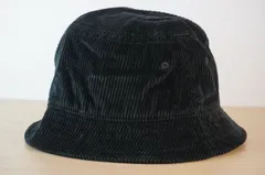 H&M  メンズ・ボーイズ　デニム　黒色帽子　バケットハット　サイズ５８cm〜６０cm　キャップ　帽子　[[1.1.]]