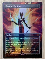 運命の扉/Door of Destinies サイン入り 英語版 フォイル マジック：ザ・ギャザリング 完全なる統一 英語 Foil 1枚 - メルカリ