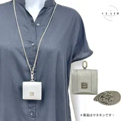 【未使用品】BALANCIAGA バレンシアガ AirPods ケース シルバー