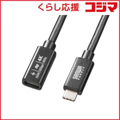 【 新品 未開封 】 サンワサプライ USB5Gbps Type-C延長ケーブル(PD100W・1m) KU-5GCCP100EN10 未使用 送料無料
