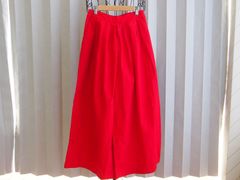 AZUL BY MOUSSY ガウチョパンツ 赤 (製番:4)