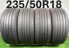 送料無料★235/50R18 ヨコハマ RV03 2022年製 4本 夏 タイヤ ノーマル 中古 TB947のサムネイル