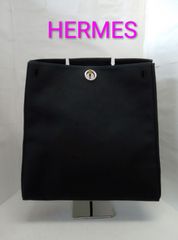 AQR05 エルメス 美品 エールバッグMM用替えバッグ シルバー金具 - メルカリ