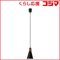 【 新品 未開封 】 オーム電機 LED照明 ペンダントライト 電球別売 E17 ブラック LT-YN117AW-K 未使用 送料無料のサムネイル