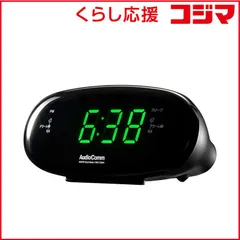 【 新品 未開封 】 オーム電機 AM/FMクロックラジオ AudioComm ［ワイドFM対応 /AM/FM］ RAD-T230N 未使用 送料無料