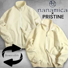 nanamica × PRISTINE ナナミカ 日本製 Reversible Real Fleece Zip Up Jacket リバーシブル リアル フリース ジップアップ ジャケット ブルゾン S24FA061 定価6.4万 ▲098▼50226k05