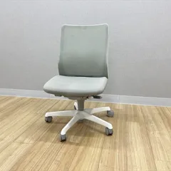 オカムラ フルーエントチェア ローバック 肘無 オフィスチェア グレー