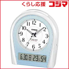 【 新品 未開封 】 カシオ CASIO 電波目覚まし時計 TTM-160NJ-8JF (パｰルシルバｰ) 未使用 送料無料