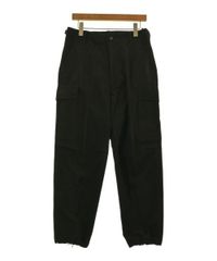 COMOLI オックス ニータック カーゴ パンツ ブラック size1 - メルカリ