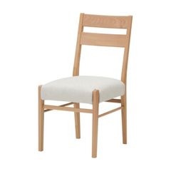 大塚家具 ダイニングチェア シネマ Aタイプ オーク材 アイボリー