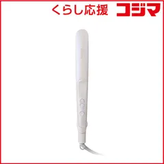 【 新品 未開封 】 テスコム マイナスイオン ストレートアイロン elims 26mm 80℃～200℃ 海外対応 交流(コード)式 シェルホワイト TS550B-W 未使用 送料無料