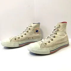 王道 人気アイテム！【CONVERSE】コンバース ALLSTAR オールスター チャックテイラー ハイカット スニーカー キャンバス 1402 トリコロール オフホワイト レディース 24.0cm/M41558UU