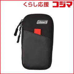 【 新品 未開封 】 エツミ Coleman スマートポーチ (ブラック) CO8753 未使用 送料無料のサムネイル