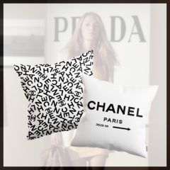 ゴシップガールPRADA・cnl/Gossiop girl/クッション2点SET - メルカリ