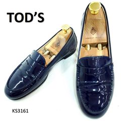 トッズ ダブルT 金具 タイムレス ビジュー レアデザイン EU36.5