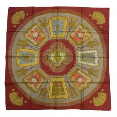 美品 エルメス カレ90 POSTE ET CAVALERIE サーベル飾り - メルカリ