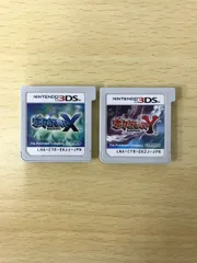 053 ニンテンドー 3DS ソフト ポケットモンスター ポケモン X・Y 2本セット ソフトのみ【T0294-004】