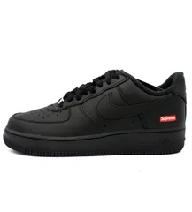 ナイキ NIKE × シュプリーム Supreme 【 AIR FORCE 1 LOW BLACK CU9225 001 】 エア フォース 1 ロー ブラック スニーカー f29536