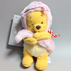 ディズニーストア プラシュキーチェーン ETO POOH 2025 プー(ピンク) 巳