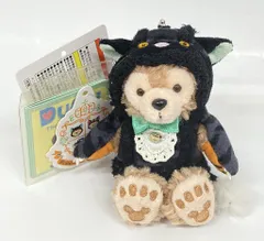 東京ディズニーシー ぬいぐるみストラップ Duffy's HALLOWEEN 2014 ダッフィー（黒猫）/Dolcetto o scherzetto? 2014