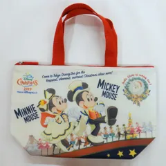 東京ディズニーシー スーベニアランチケース DISNEY CHRISTMAS 2019 ミッキー&ミニー(白)/It's Christmas Time 2019