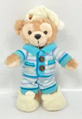 東京ディズニーシー ぬいぐるみバッジ Autumn Sleepover 2018 ダッフィー(パジャマ) 35周年