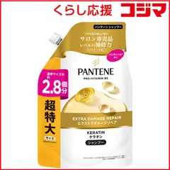 【 新品 未開封 】 P＆G パンテーン エクストラダメージケア シャンプー つめかえ 超特大サイズ860ml 未使用 送料無料
