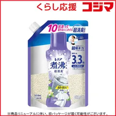 【 新品 未開封 】 P＆G レノア 煮沸レベル 消臭抗菌ビーズ 洗濯槽の防カビ クリーンフレッシュの香り つめかえ用 超特大 (1410ml) 未使用 送料無料
