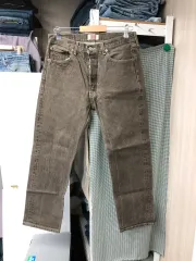 00s リーバイス501 カラー ジーン カーキ ブラウン ウエスト 34 DUL Ver. 82 5