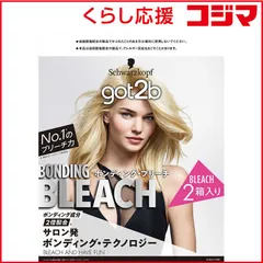 【 新品 未開封 】 シュワルツコフヘンケル got2b(ゴットゥービー) ボンディング・ブリーチ 2箱入り 未使用 送料無料のサムネイル