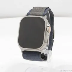 ソフマップ 〔中古品〕 Apple Watch Ultra 2 GPS + Cellular 49mm チタニウムケース ブルーアルパインループ【295】